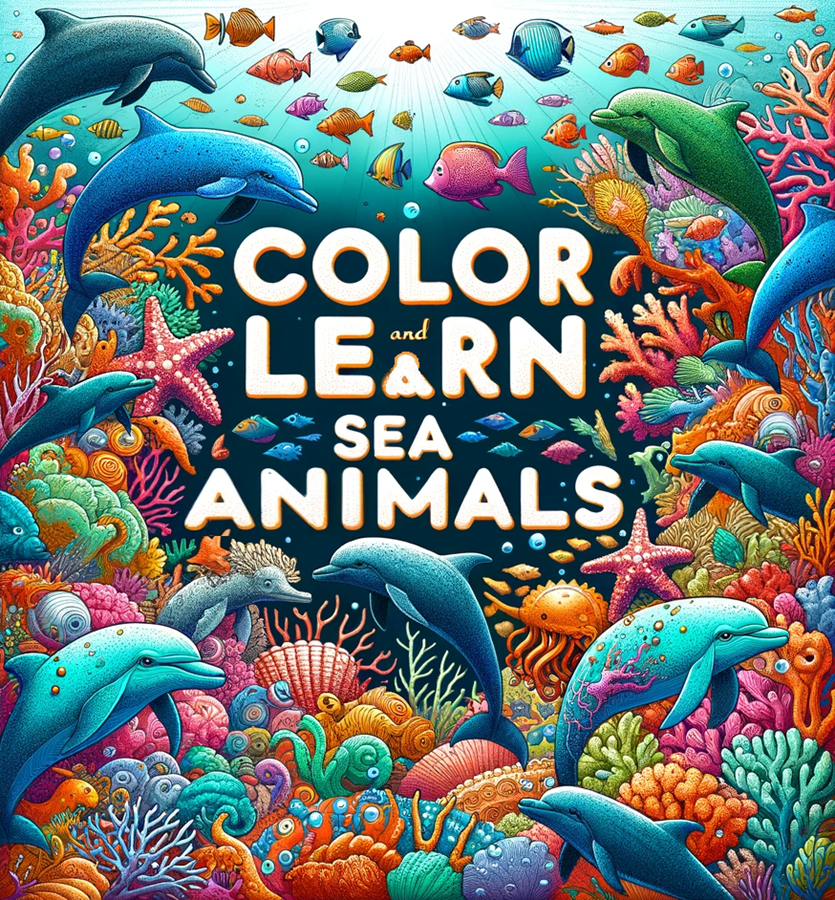 sea animals book cover