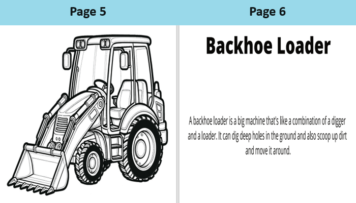 Construction Vehicles Page 5