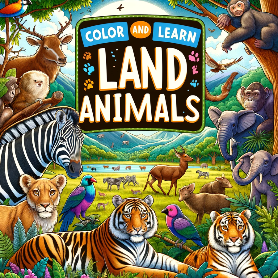 LAND ANIMALS FRONT COVER