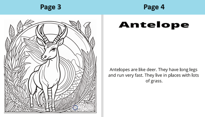 Land Animals Page 3